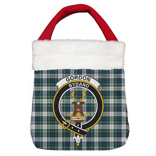 Gordon Dress Ancient Tartan Crest Christmas Gift Bag