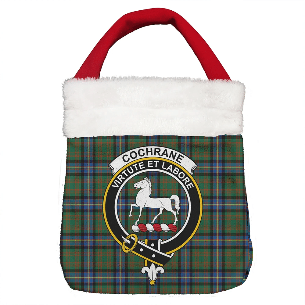 Cochrane Ancient Tartan Crest Christmas Gift Bag