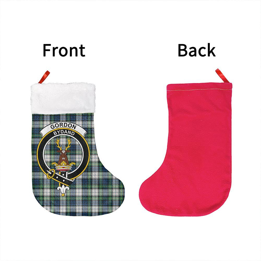 Gordon Dress Ancient Tartan Classic Crest Christmas Sock