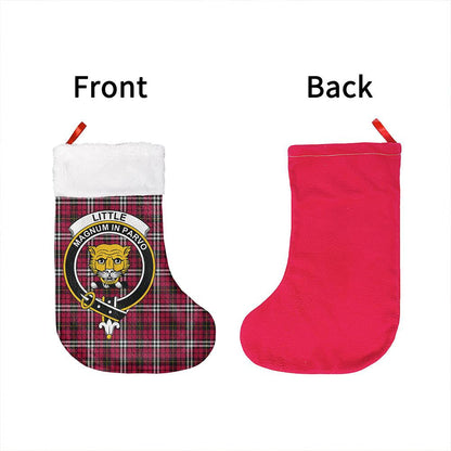 Little Tartan Classic Crest Christmas Sock