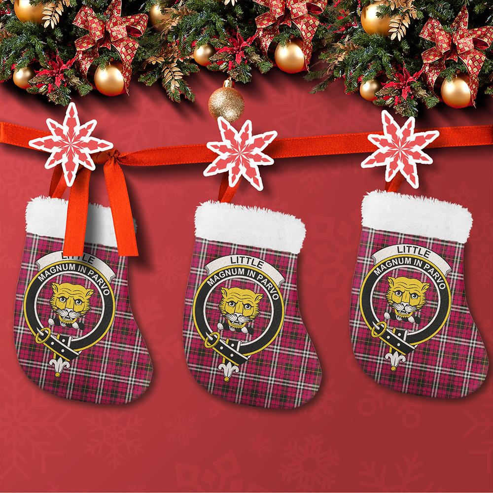 Little Tartan Classic Crest Christmas Sock