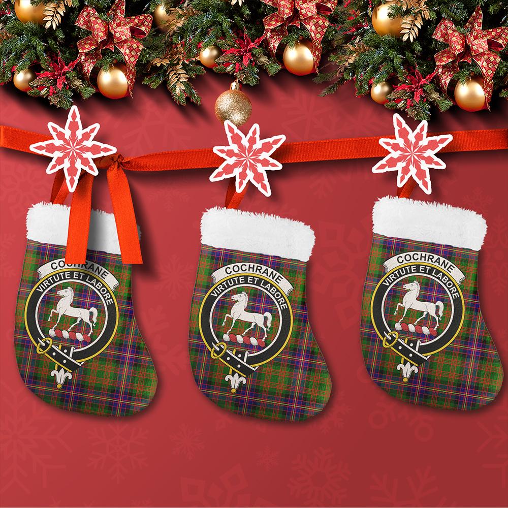 Cochrane Modern Tartan Classic Crest Christmas Sock