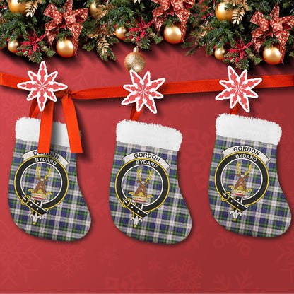 Gordon Dress Modern Tartan Classic Crest Christmas Sock