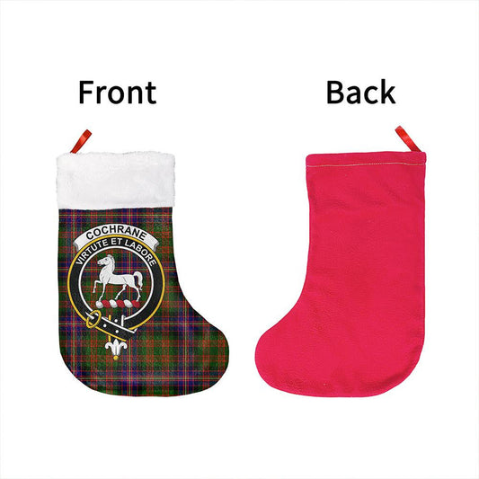 Cochrane Modern Tartan Classic Crest Christmas Sock