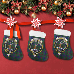 Davidson Modern Tartan Classic Crest Christmas Sock