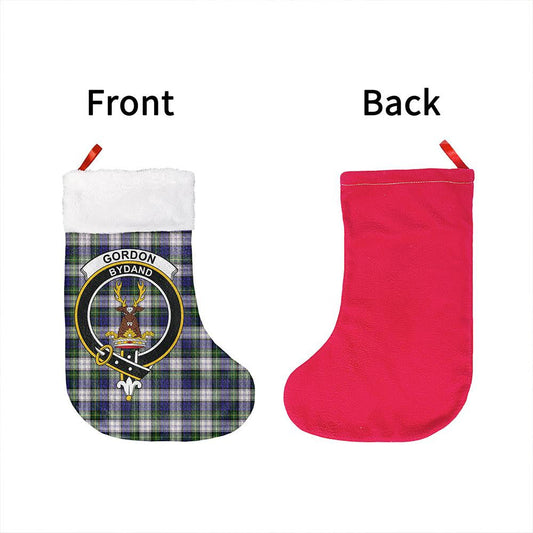 Gordon Dress Modern Tartan Classic Crest Christmas Sock