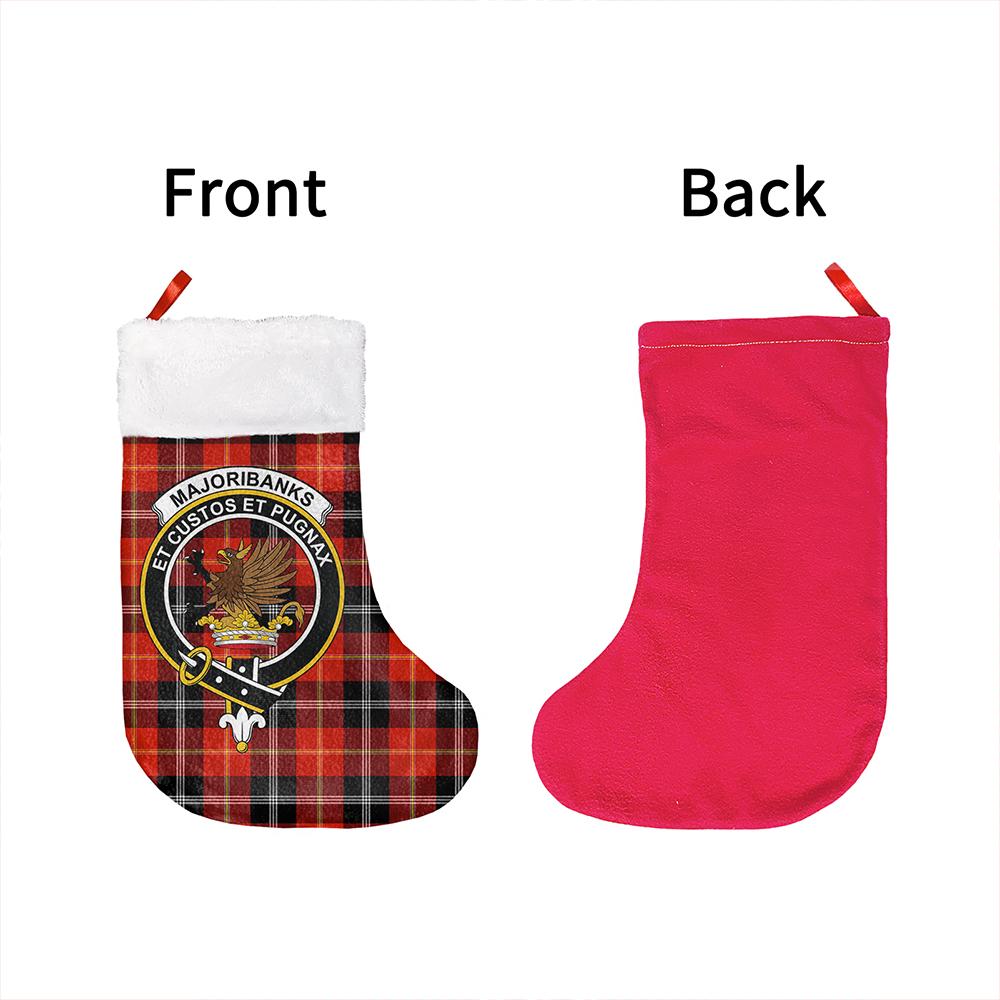 Marjoribanks Tartan Classic Crest Christmas Sock