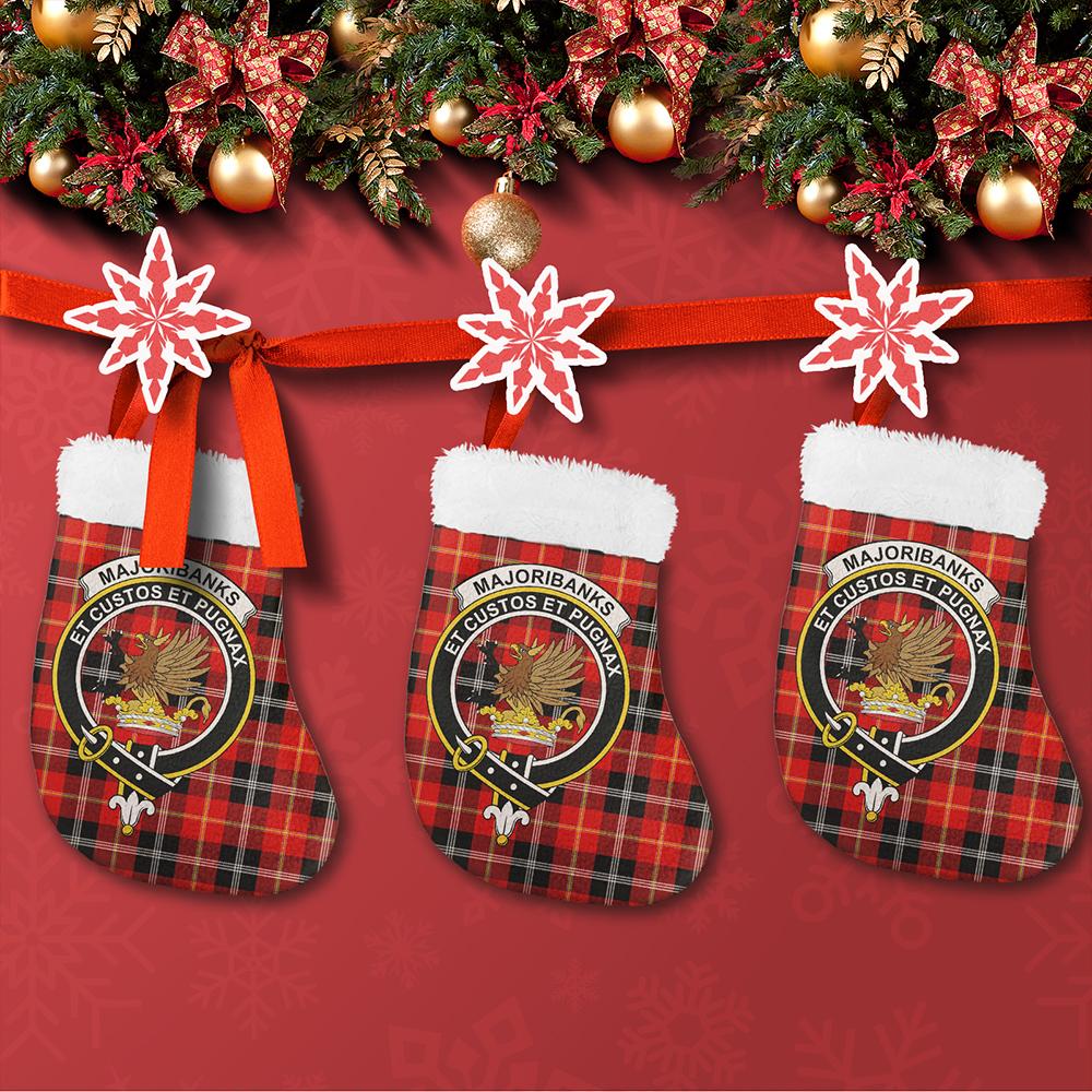 Marjoribanks Tartan Classic Crest Christmas Sock