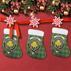 Pringle Tartan Classic Crest Christmas Sock