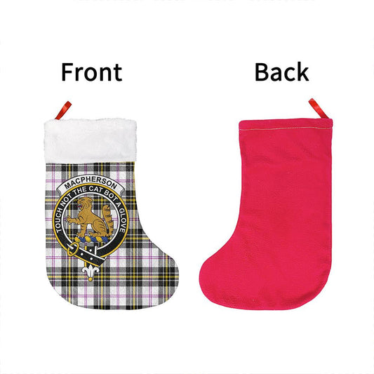 MacPherson Dress Modern Tartan Classic Crest Christmas Sock