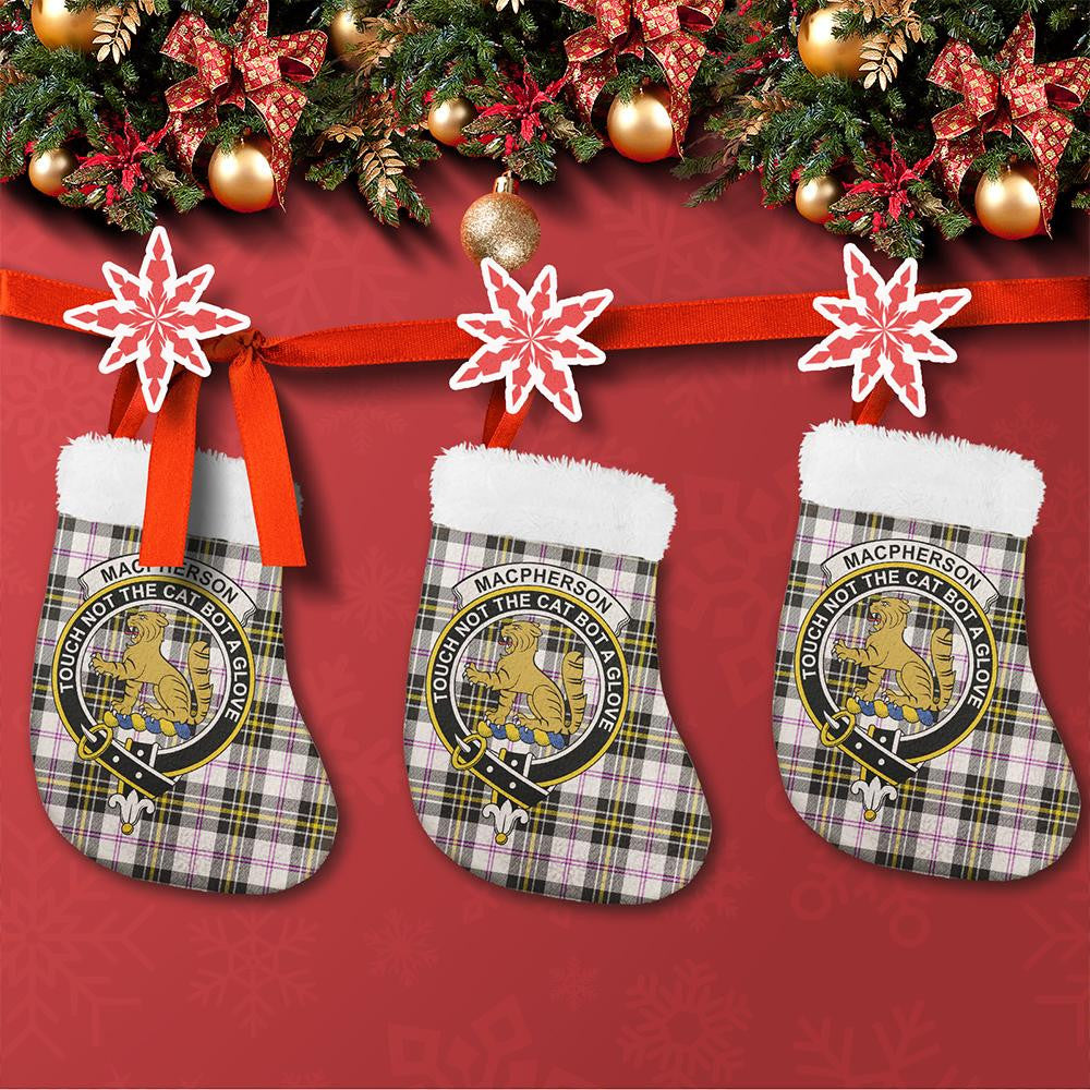 MacPherson Dress Modern Tartan Classic Crest Christmas Sock