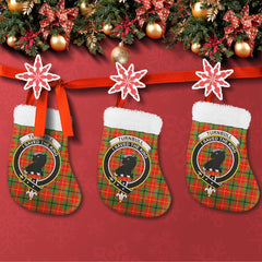 Turnbull Dress Tartan Classic Crest Christmas Sock