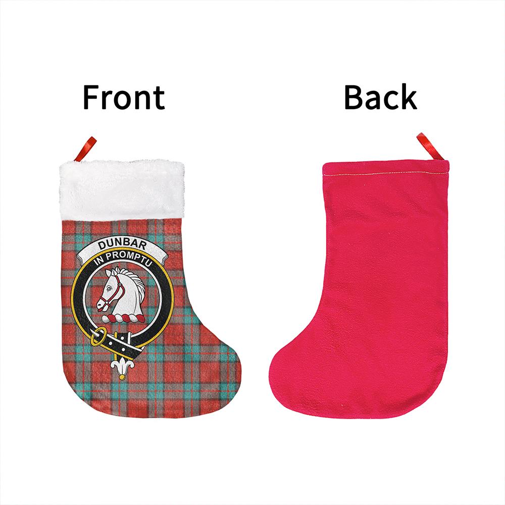 Dunbar Ancient Tartan Classic Crest Christmas Sock