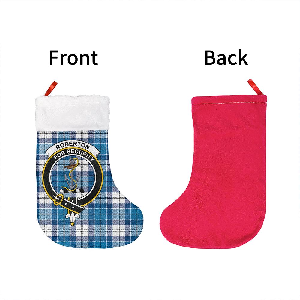 Roberton Tartan Classic Crest Christmas Sock