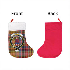 Ogilvie Tartan Classic Crest Christmas Sock