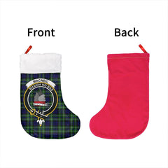 MacNeil of Colonsay Modern Tartan Classic Crest Christmas Sock