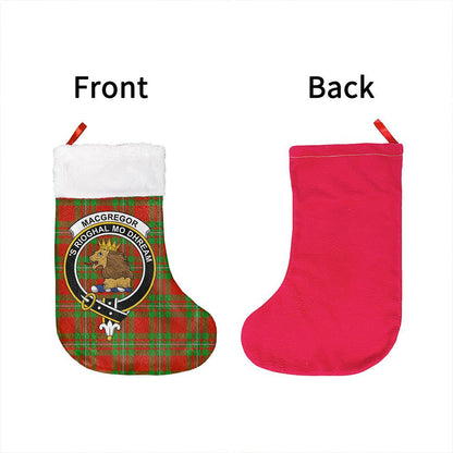 MacGregor Modern Tartan Classic Crest Christmas Sock