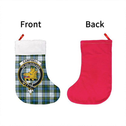 Campbell Dress Ancient Tartan Classic Crest Christmas Sock