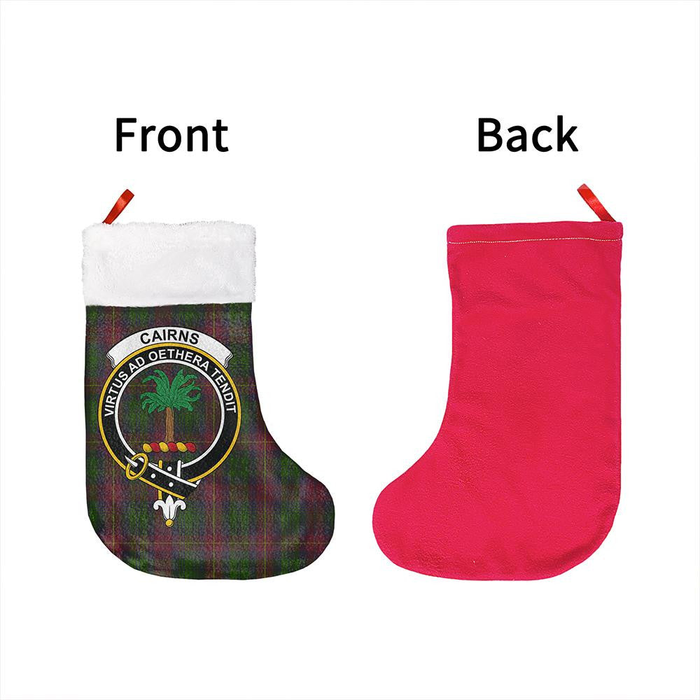 Cairns Tartan Classic Crest Christmas Sock