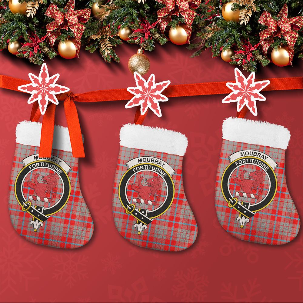 Moubray Tartan Classic Crest Christmas Sock