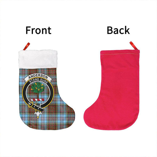Anderson Ancient Tartan Classic Crest Christmas Sock