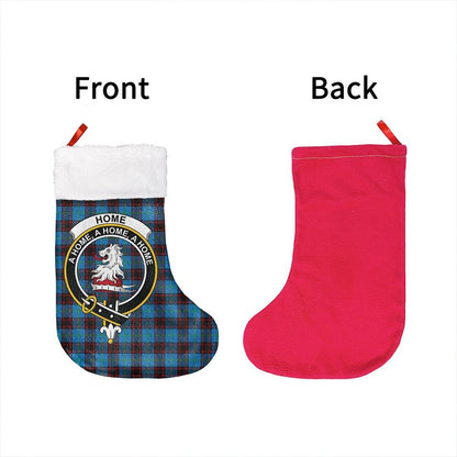 Home Ancient Tartan Classic Crest Christmas Sock