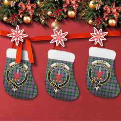Logan Ancient Tartan Classic Crest Christmas Sock