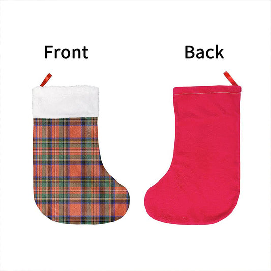 Stewart Royal Ancient Tartan Classic Christmas Sock