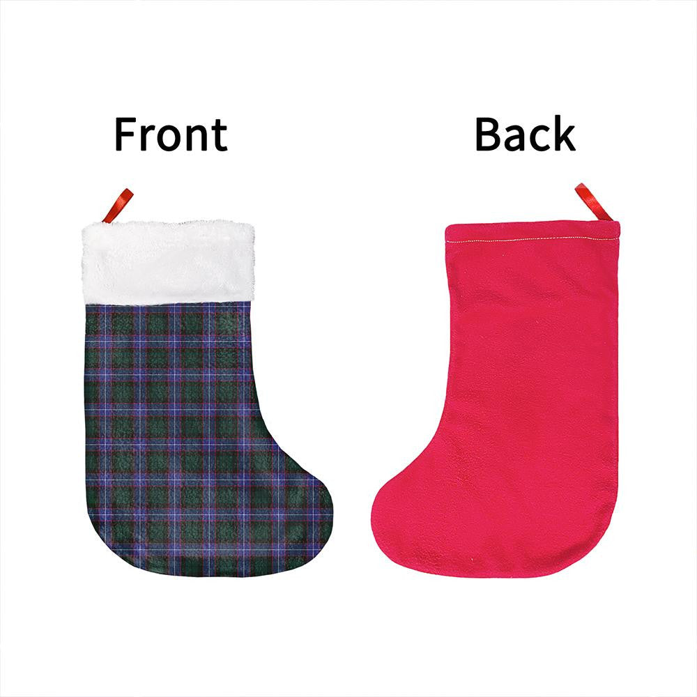 Hunter Modern Tartan Classic Christmas Sock