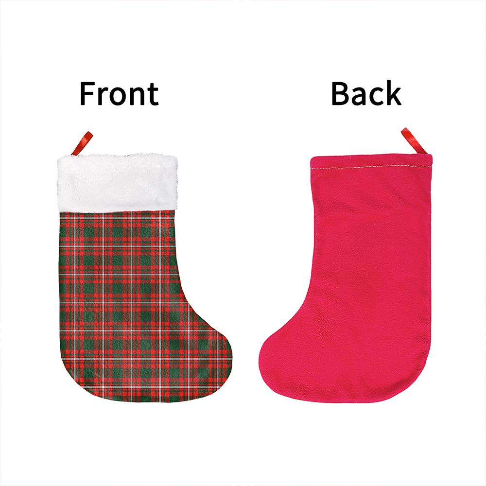 Princess Margaret Tartan Classic Christmas Sock