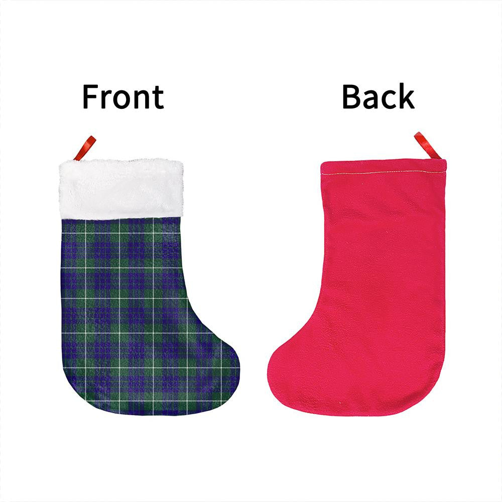 Hamilton Hunting Modern Tartan Classic Christmas Sock