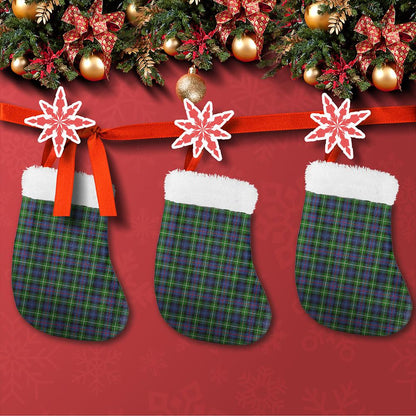 MacKenzie Modern Tartan Classic Christmas Sock