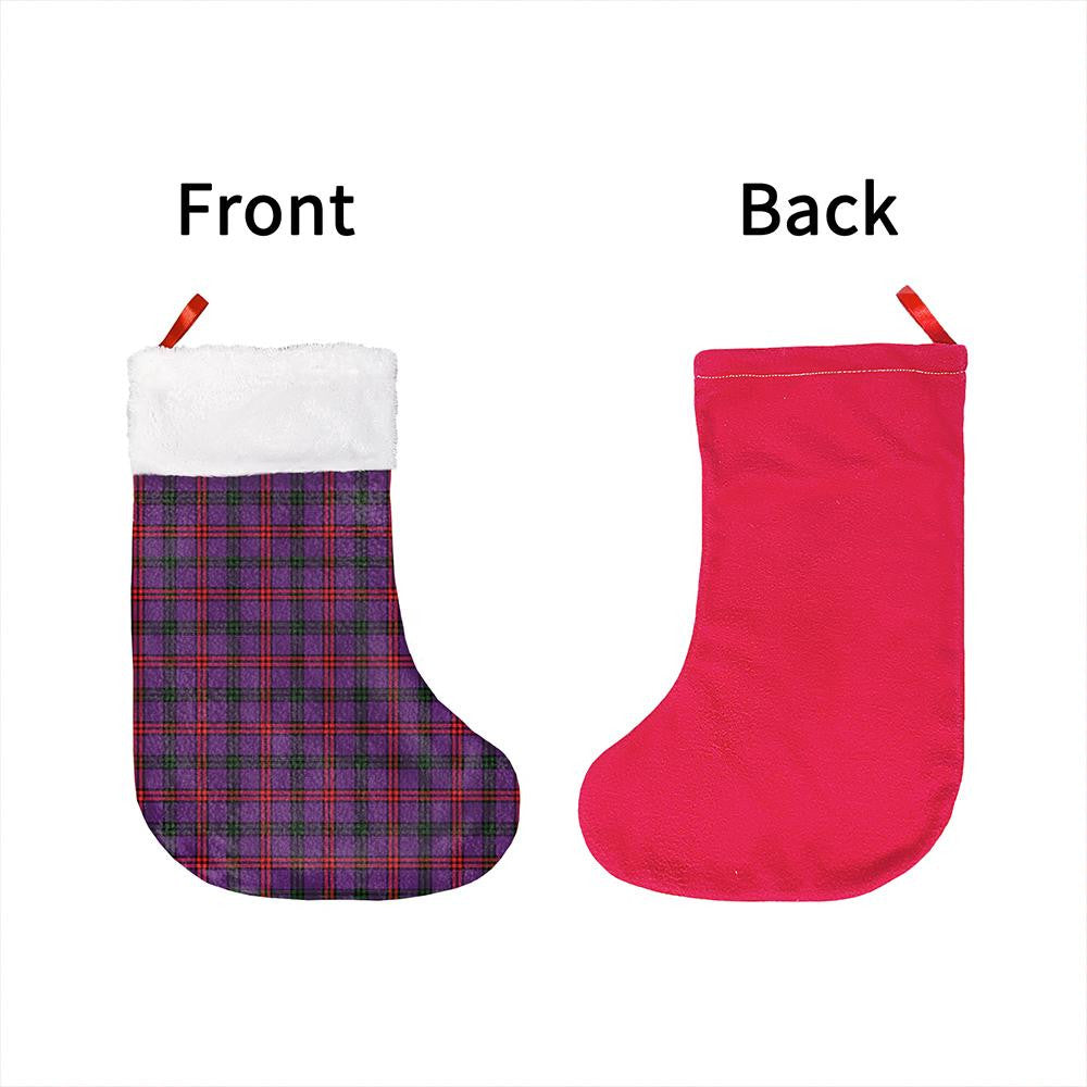 Montgomery Modern Tartan Classic Christmas Sock