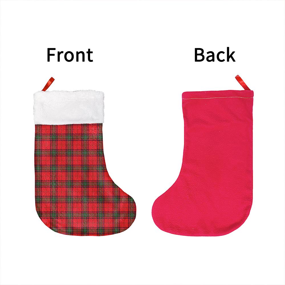 Seton Modern Tartan Classic Christmas Sock