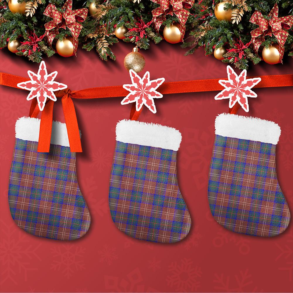 Chisholm Hunting Modern Tartan Classic Christmas Sock