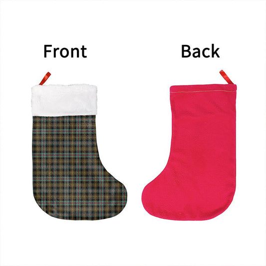 Farquharson Weathered Tartan Classic Christmas Sock