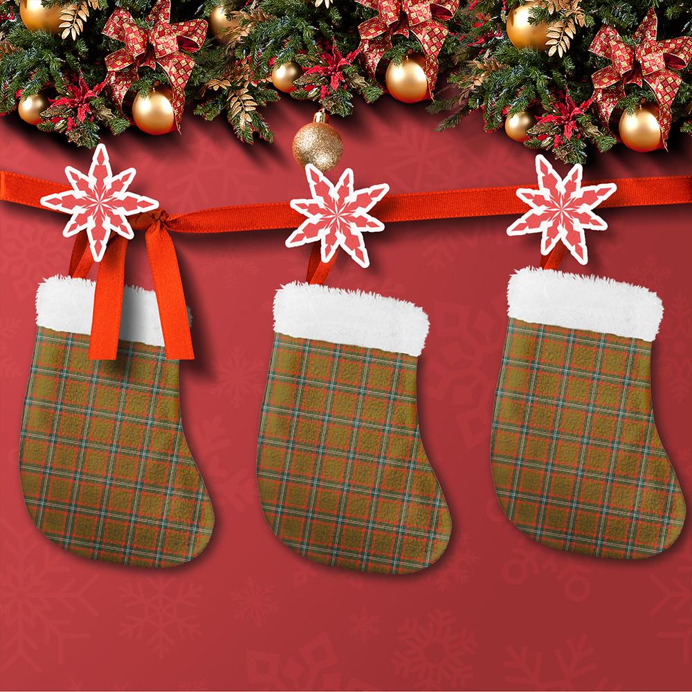 Seton Hunting Modern Tartan Classic Christmas Sock