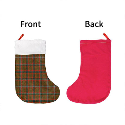 Seton Hunting Modern Tartan Classic Christmas Sock