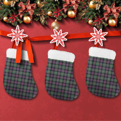 Rose Hunting Modern Tartan Classic Christmas Sock