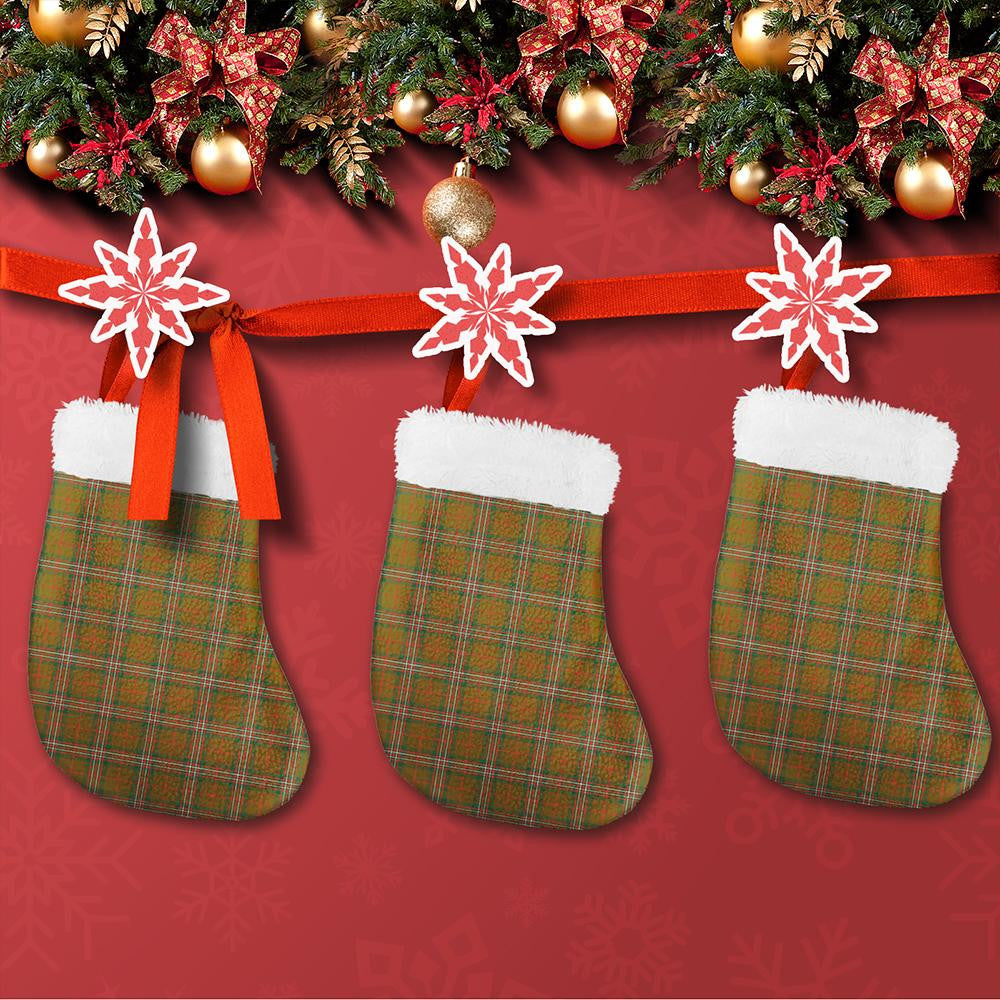 Scott Brown Modern Tartan Classic Christmas Sock