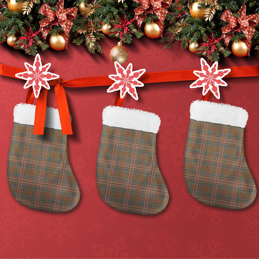 Kennedy Weathered Tartan Classic Christmas Sock