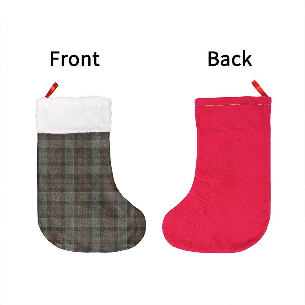 Outlander Fraser Tartan Classic Christmas Sock