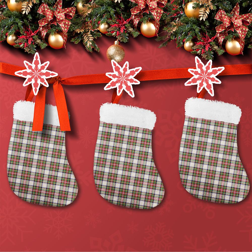 Stewart Dress Modern Tartan Classic Christmas Sock