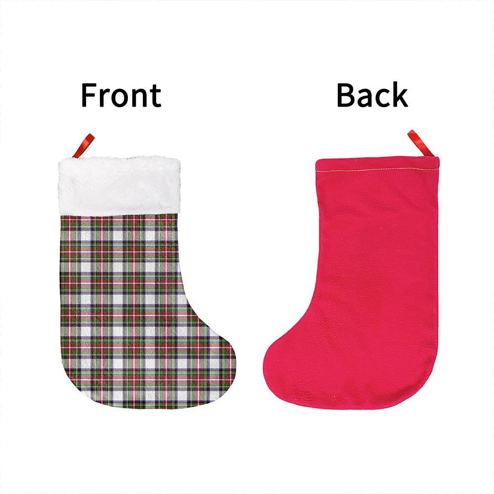 Stewart Dress Modern Tartan Classic Christmas Sock