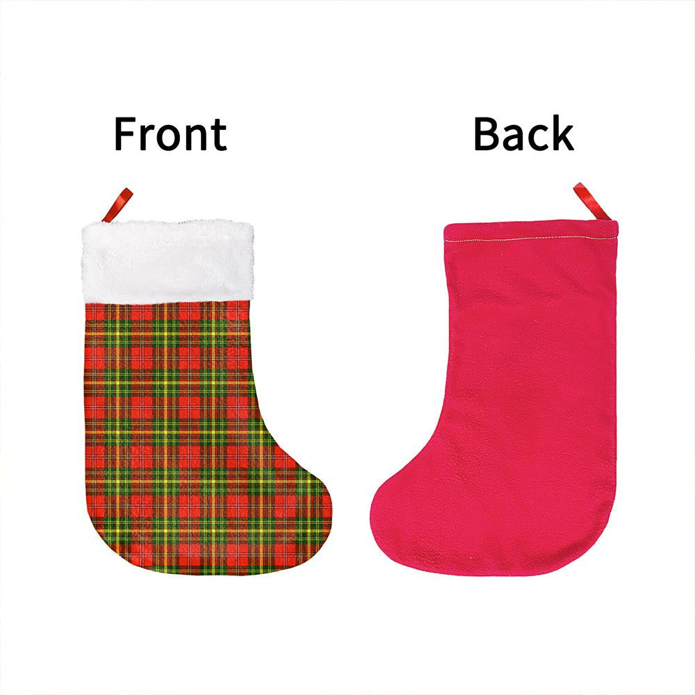 Leask Tartan Classic Christmas Sock