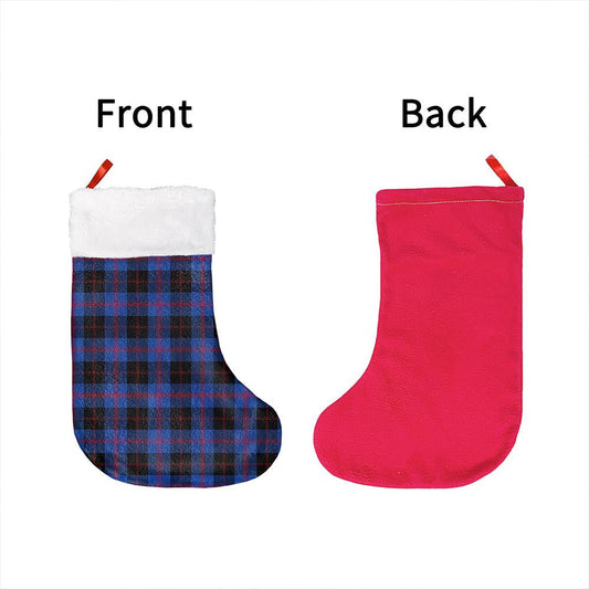 Angus Modern Tartan Classic Christmas Sock