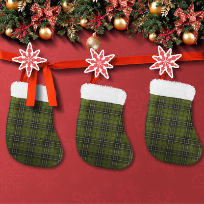 MacLean Hunting Ancient Tartan Classic Christmas Sock