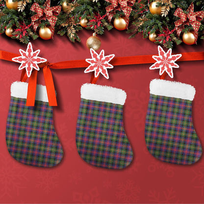 Logan Modern Tartan Classic Christmas Sock