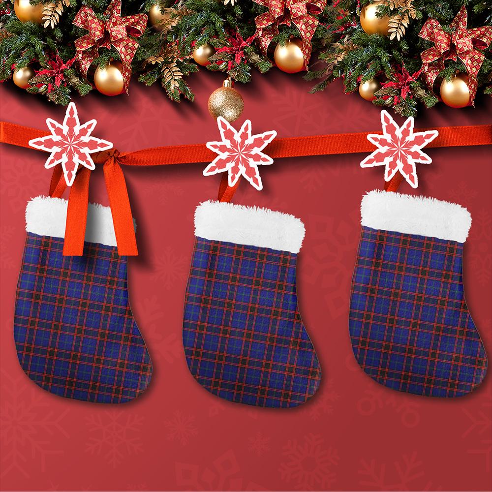 Home Modern Tartan Classic Christmas Sock