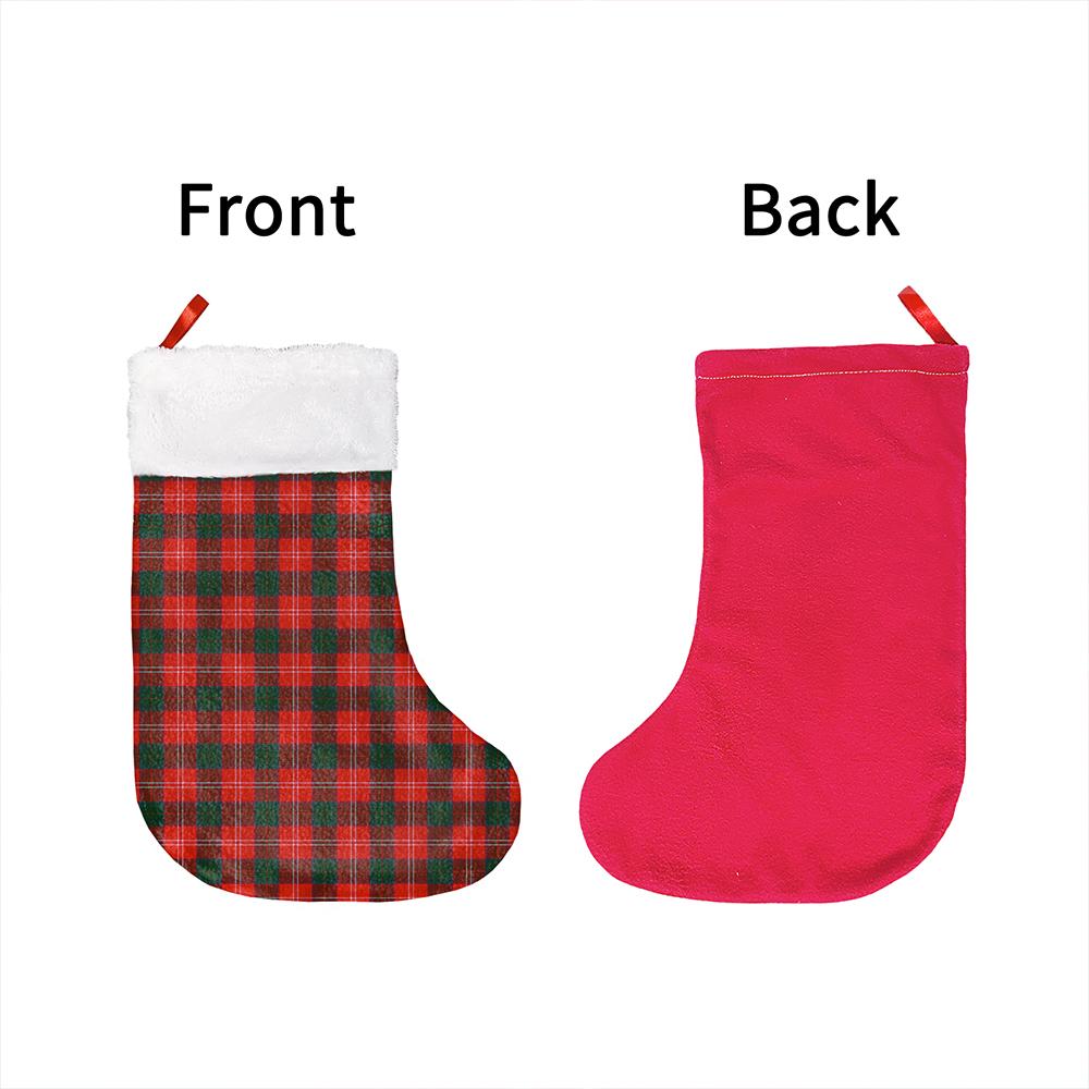 Chisholm Modern Tartan Classic Christmas Sock